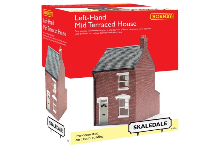 Hornby Skaledale R9864 Left Hand Mid-Terraced House box
