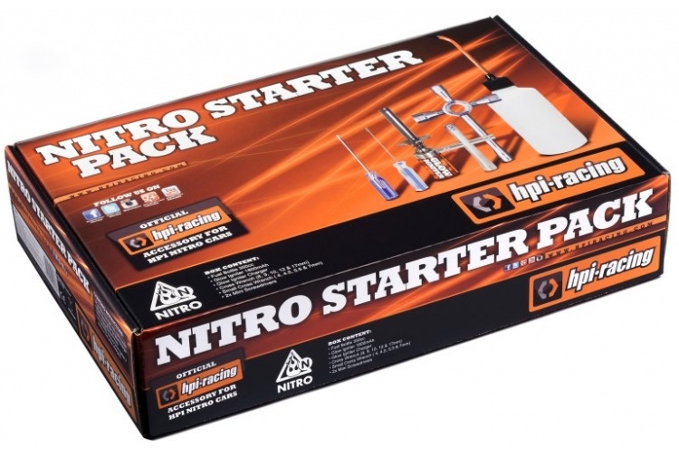 HPI Racing 110605 Nitro Starter Pack Package