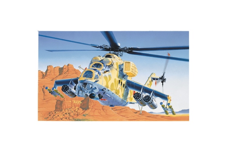 Italeri 0014 MIL - 24 HIND D/E