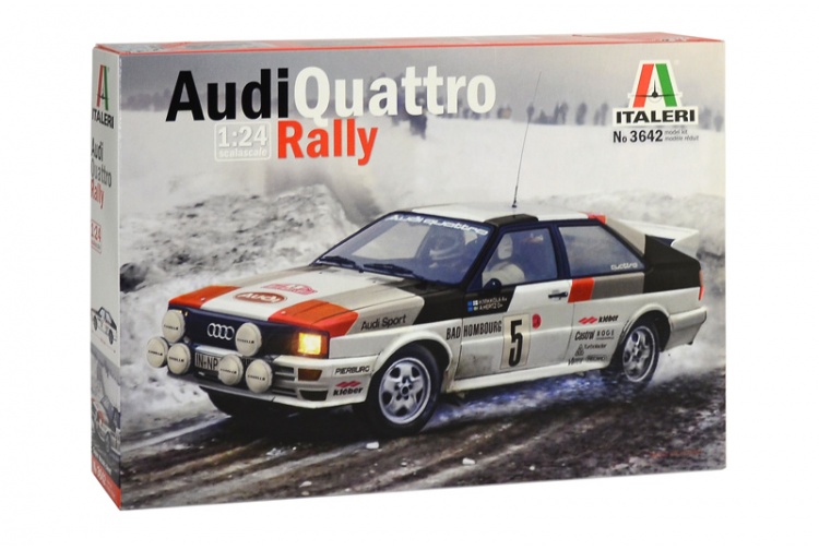 Italeri 3642 Audi Quattro Rally Package