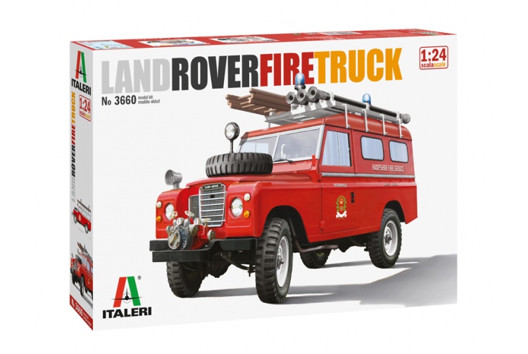 Italeri 3660 Land Rover Fire Truck Package