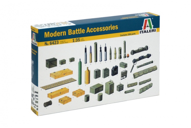 Italeri 6423 Modern Battle Accessories Package