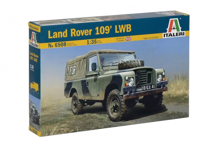 Italeri 6508 Land Rover 109" Long Wheel Base (LWB) Parts Package