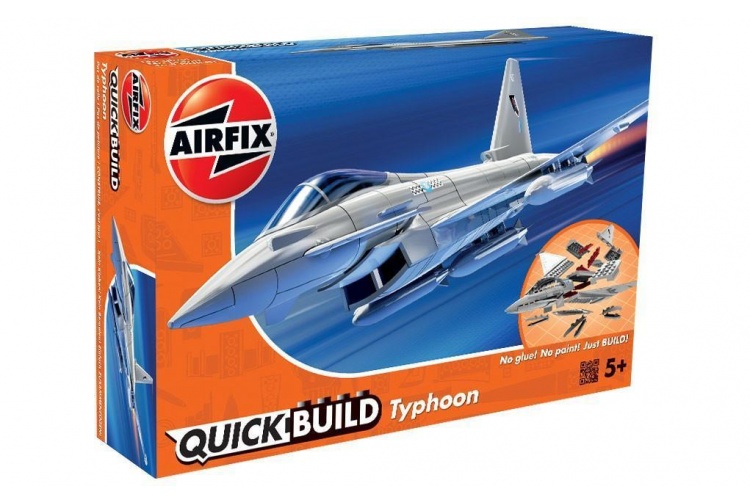 Airfix J6002 Quick Build Eurofighter Typhoon Model Plane Kit Package