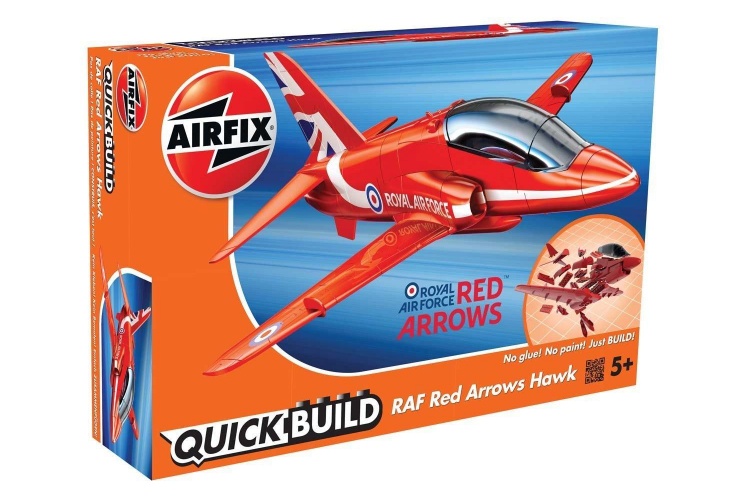 Airfix J6018 Quick Build RAF Red Arrows Hawk
