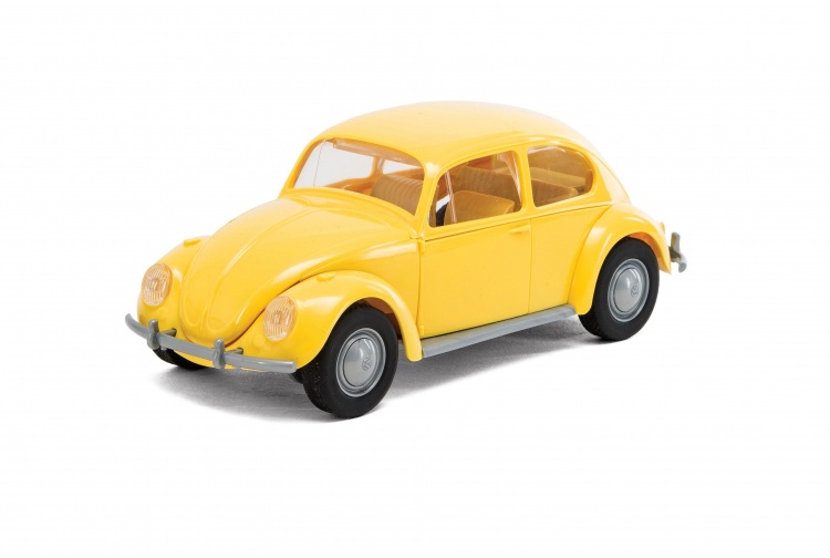 Airfix J6023 Quick Build VW Beetle Yellow Built