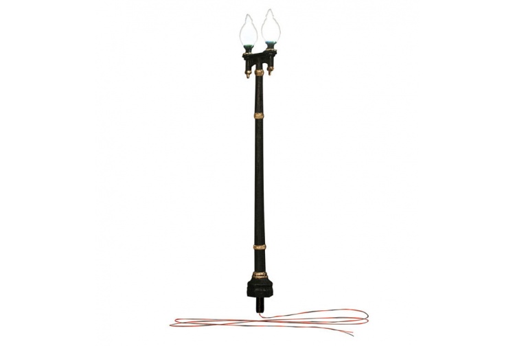 Woodland Scenics JP5632 Just Plug Street Lights With Double Lamps