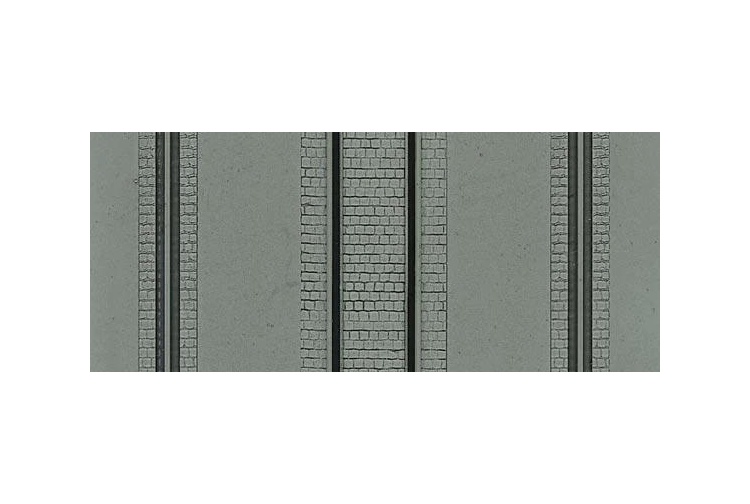 Kibri 34127 Railway Paving For Dockyard and Crane Plastic Sheet