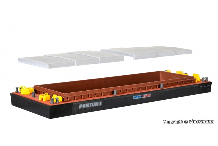 Kibri 38524 Barge For Bulk Goods or Containers detail2