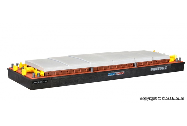 Kibri 38524 Barge For Bulk Goods or Containers detail