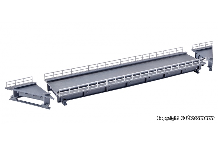 Kibri 39705 Steel Girder Bridge Straight Single Track With Slants