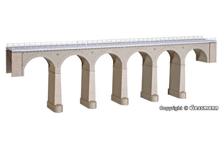 Kibri 39724 Single Track Aachtal Viaduct Self Assembly Kit For OO Gauge Model Railways pic2