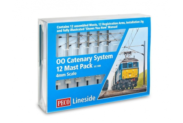 Peco LC-100 OO gauge cantenary system