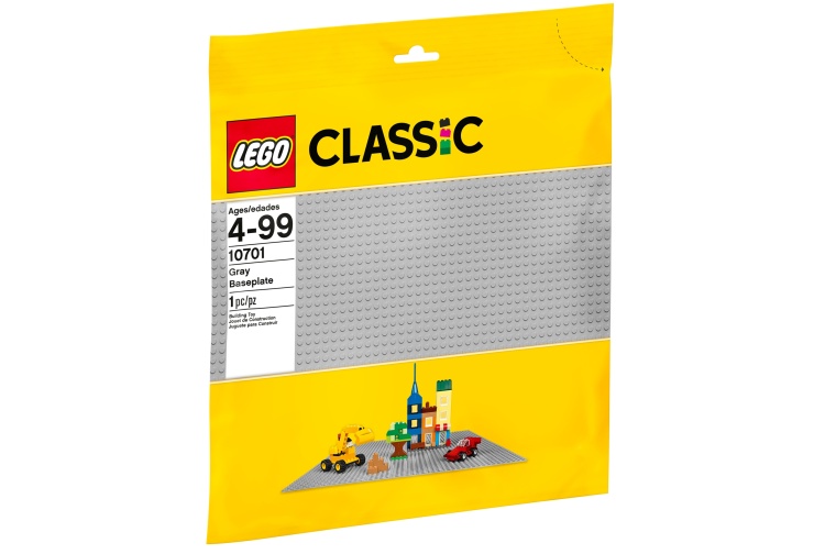 Lego 10701 Gray Baseplate Package