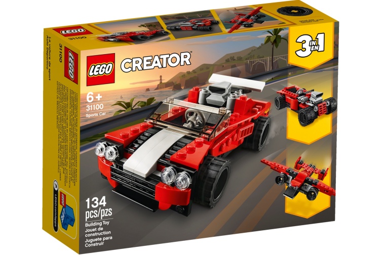 Lego 31100 Sports Car Package Front