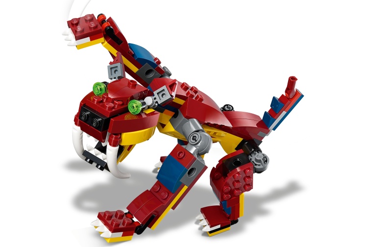 Lego 31102 Fire Dragon Sabre Toothed Tiger