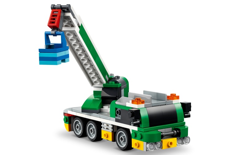 Lego 31113 Race Car Transporter Crane Front Right