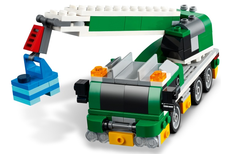 Lego 31113 Race Car Transporter Crane Front
