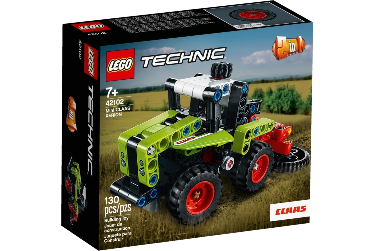 Lego 42102 CLAAS XERION Tractor Package Front