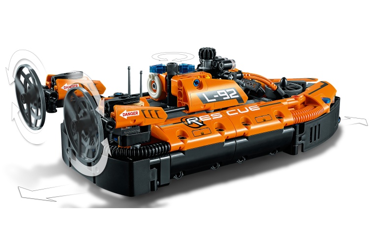 Lego 42120 Rescue Hovercraft Movement