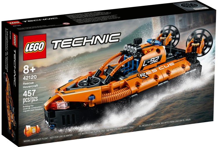 Lego 42120 Rescue Hovercraft Package Front