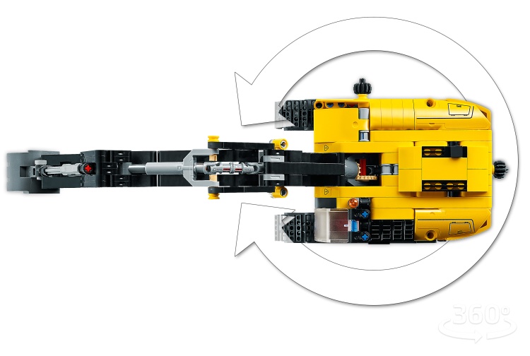Lego 42121 Heavy-Duty Excavator Body Movement