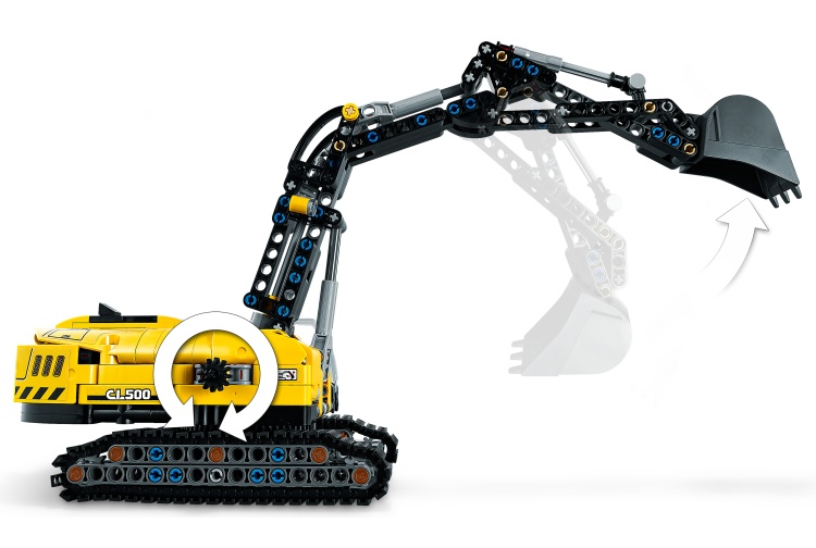Lego 42121 Heavy-Duty Excavator Bucket Movement