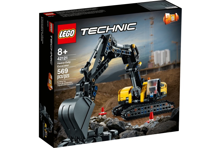 Lego 42121 Heavy-Duty Excavator Package Front