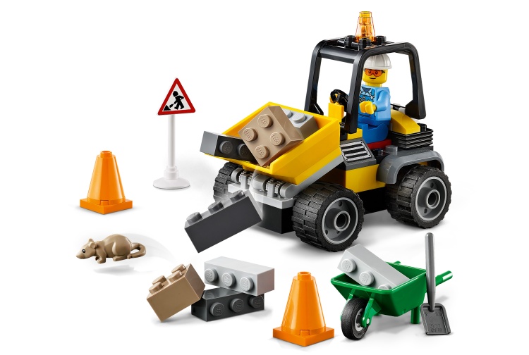 Lego 60284 Roadwork Truck Example Layout 3