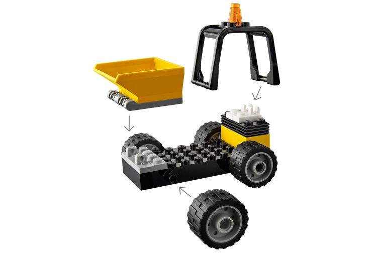 Lego 60284 Roadwork Truck Loader Parts