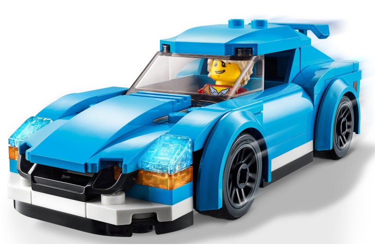 Lego 60285 Sports Car In Motoin