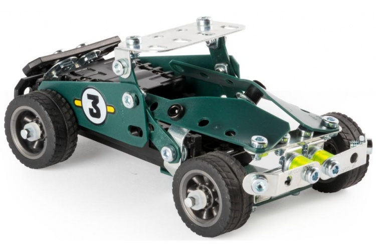Meccano 18202 5 In 1 Roadster Pull Back Car - Buggy
