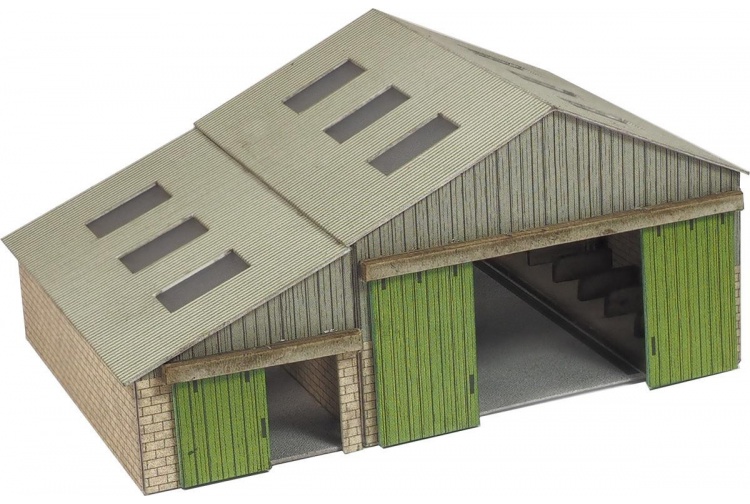 Metcalfe PN951 Manor Farm Buildings Card Kit Cow Shed