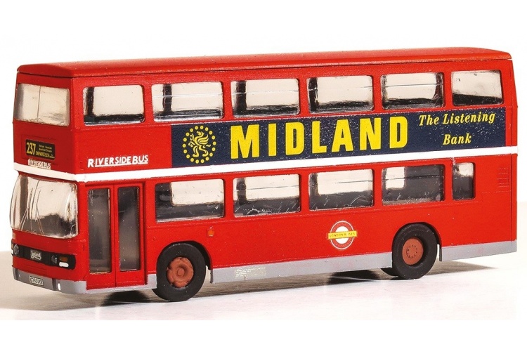 Model Scene 5501 Leyland Olympian Double Decker Bus OO Gauge Plastic Kit