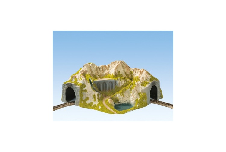 Noch 05130 Single Track Curved Tunnel 410mm By 370mm By 200mm