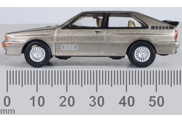 Oxford Diecast 76AQ003 Audi Quattro Sable Brown Metallic Size