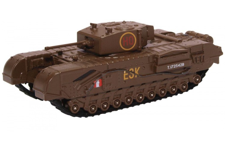 Oxford Diecast 76CHT004 Churchill Tank 6th Guards Brigade 1943