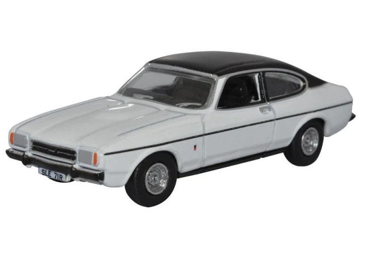 Oxford Diecast 76cpr003 White Ford Capri Mk2