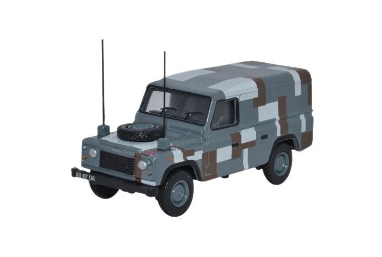 Oxford Diecast 76DEF012 Land Rover Defender Berlin Scheme