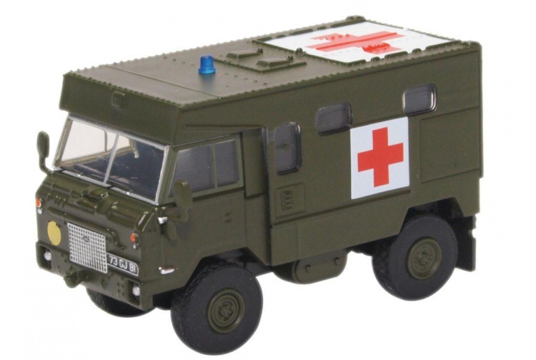 Oxford Diecast 76LRFCA002 Land Rover FC Ambulance Nato Green