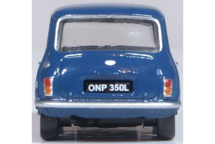 Oxford Diecast 76MINGT006 Mini 1275GT Teal Blue Rear