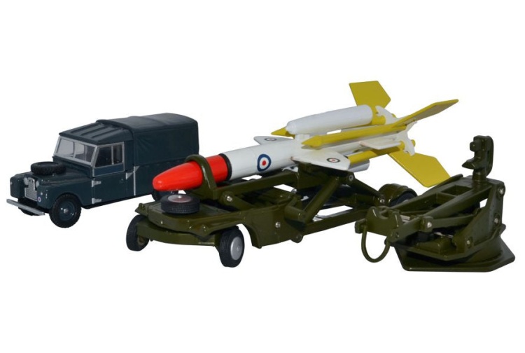 Oxford Diecast 76SET65 Bloodhound Missile Set 1:76 Scale Diecast Models