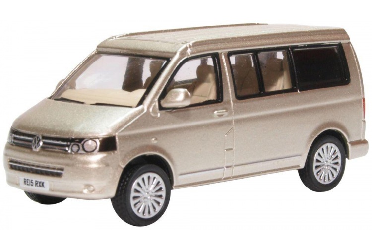 Oxford Diecast 76T5C003 Sand Beige VW T5 Camper