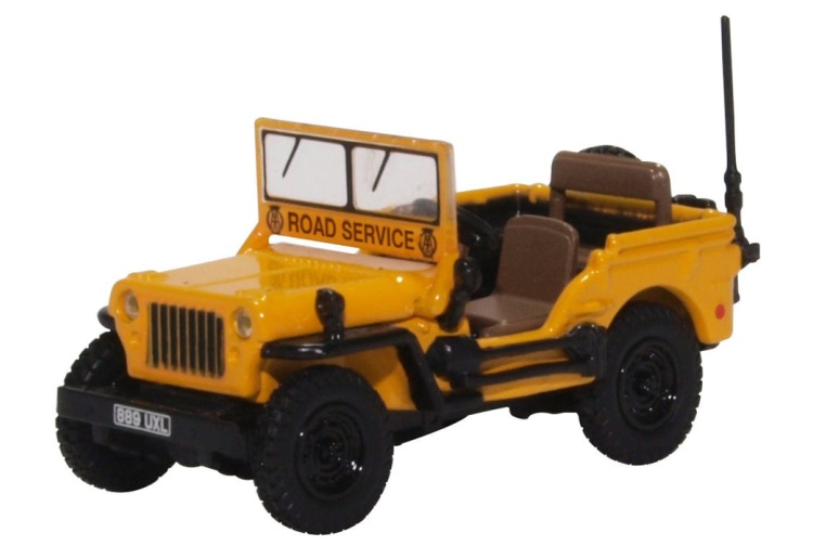 collectable 1:76 scale diecast model of the iconic Willys Jeep