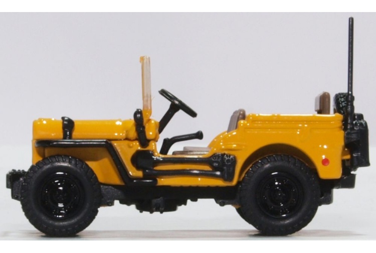 Oxford Diecast 76WMB005 Willys Jeep MB AA Left Side