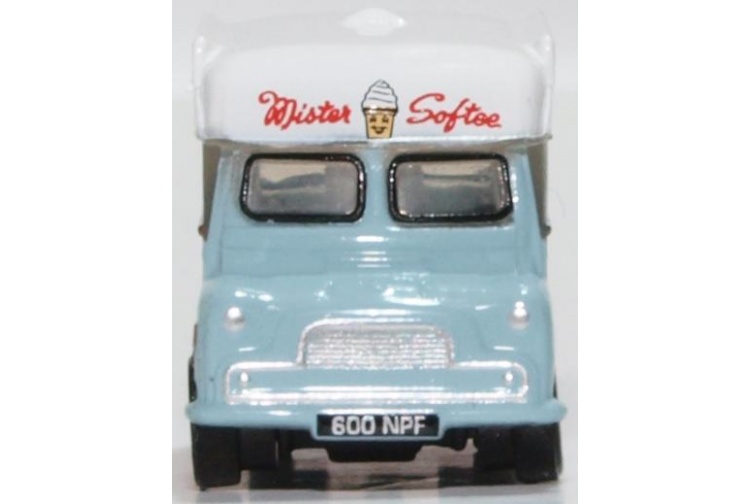 Oxford Diecast NCA021 Bedford CA Ice Cream Van Mr Softee Front