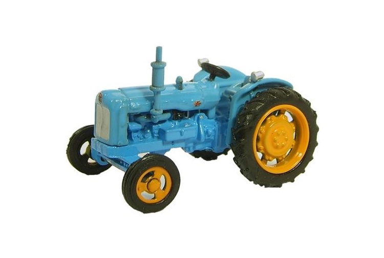 Oxford Diecast OD76TRAC001 Fordson Tractor Blue