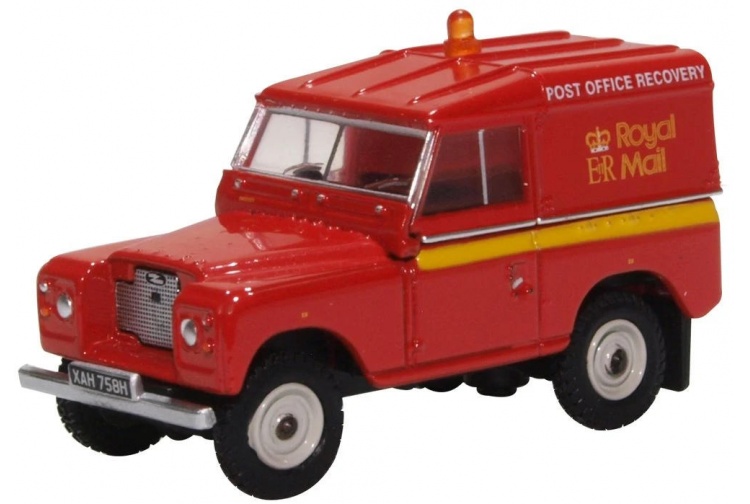 Oxford Diecast 76LR2AS002 Land Rover Series IIA SWB Hard Top Royal Mail