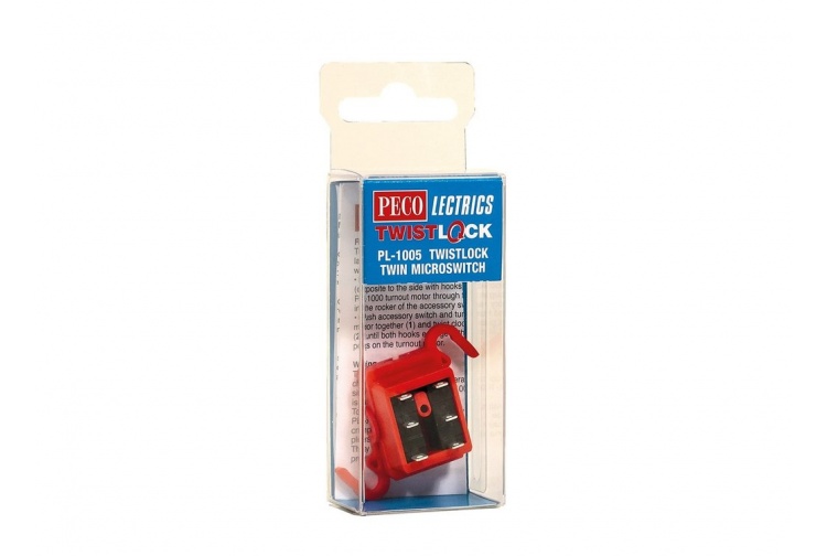 Peco PL-1005 Pecolectrics Twistlock Turnout Microswitch