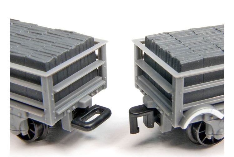 Peco GR-105 Great Little Trains OO-9 Gauge Close Couplers (Pack of 12 sets)